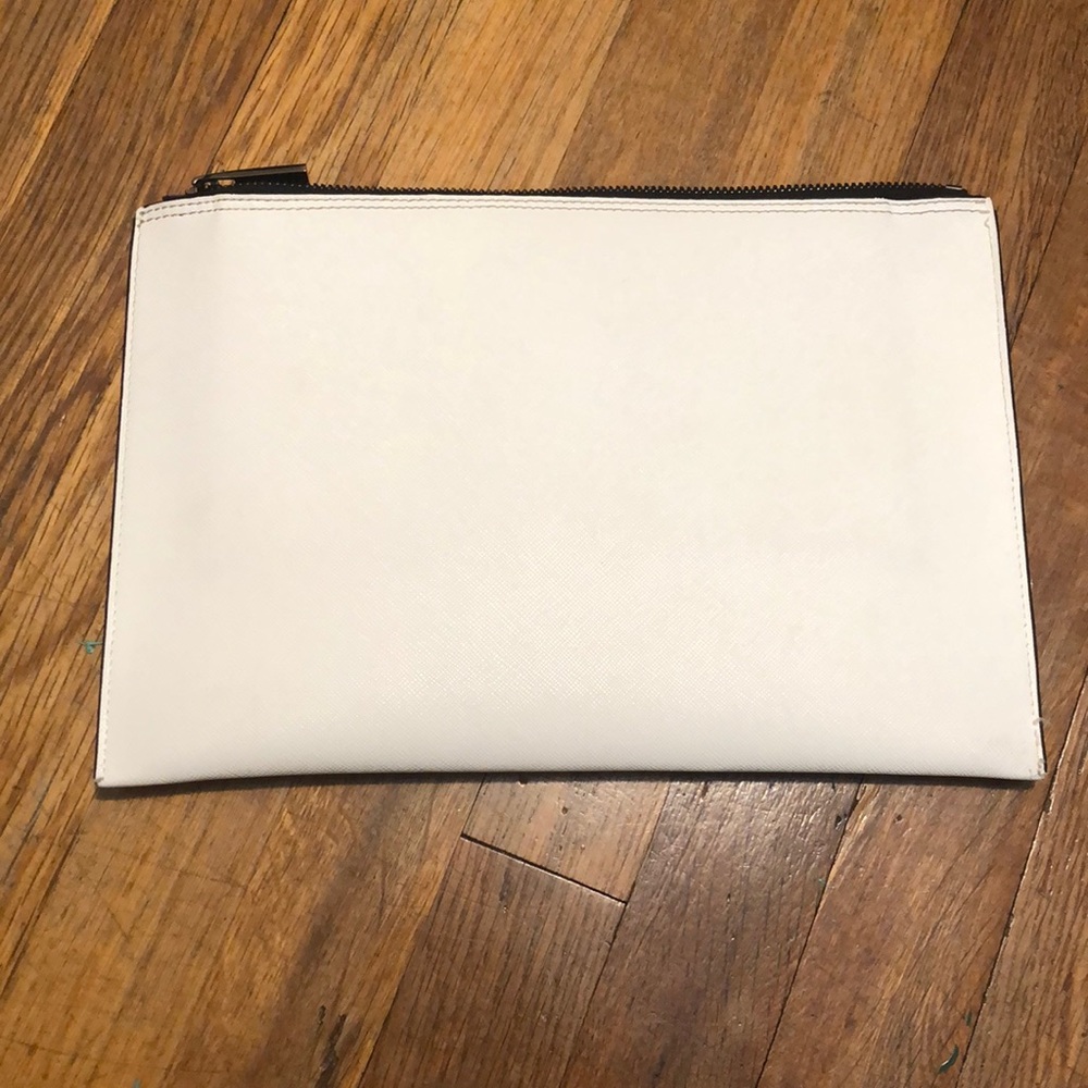 White purse clutch